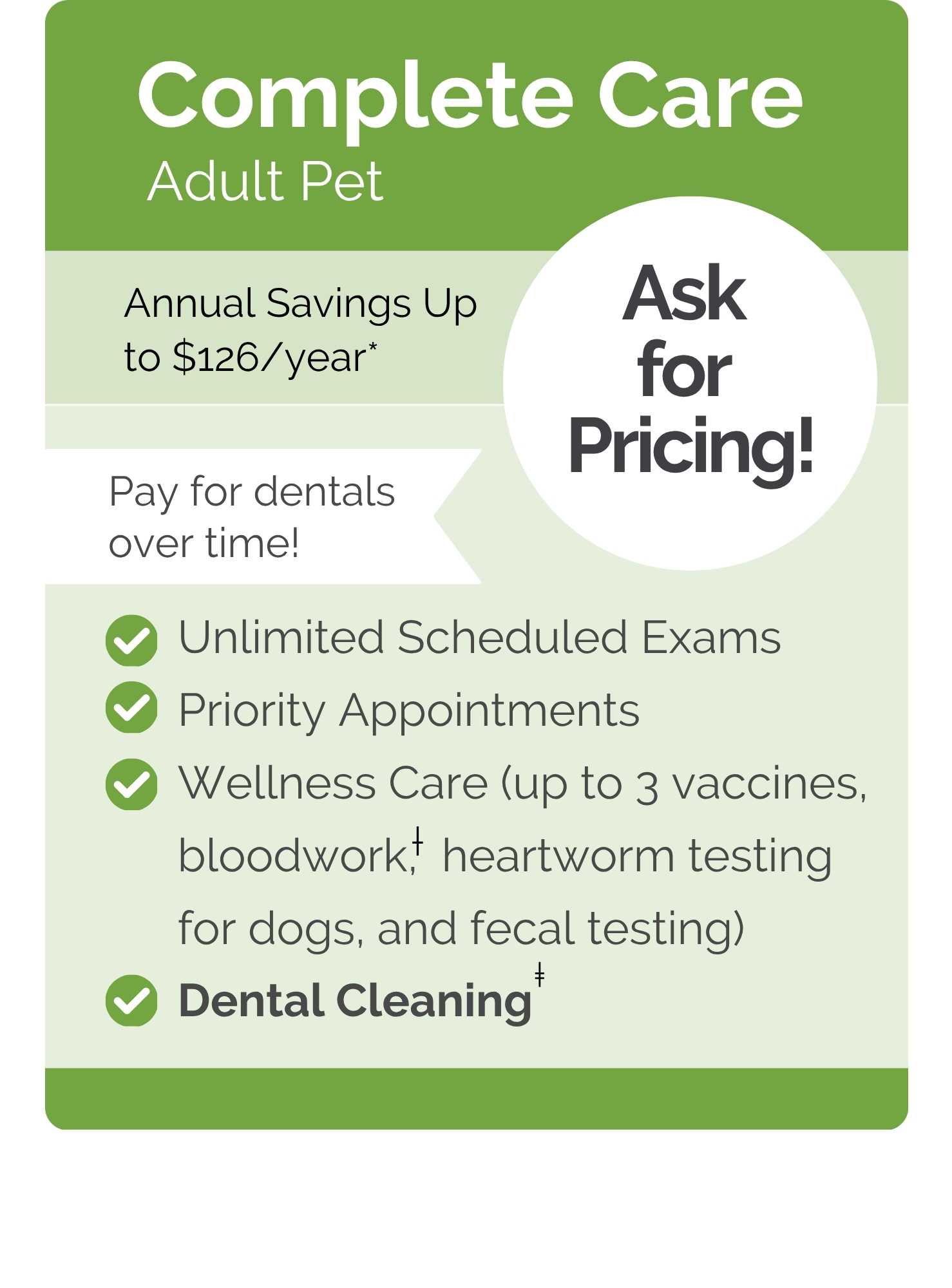 Pawsitive VIPet Plan_pricing_Complete_Modern